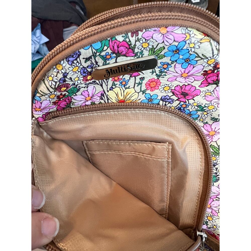 MultiSac Columbia Sling Bag Floral - Picture 7 of 10
